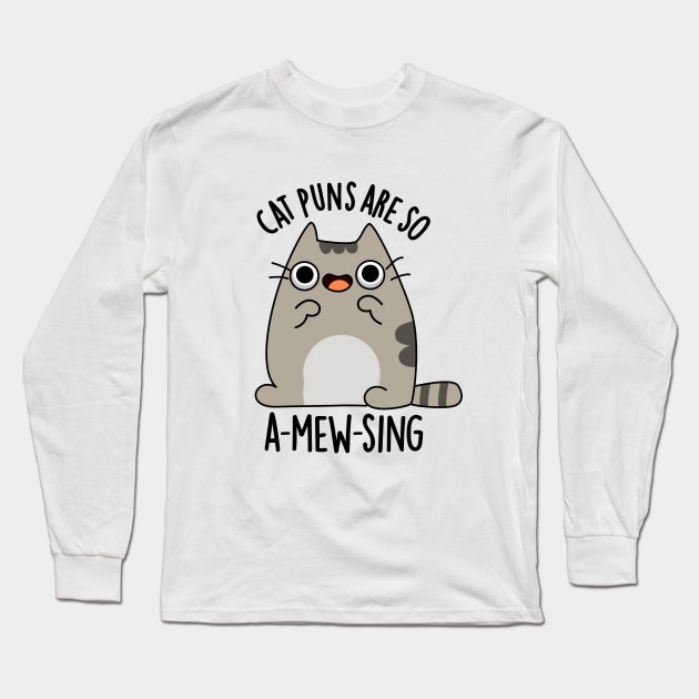 Cat pun shirt top